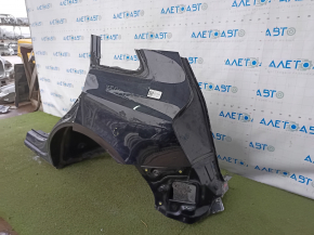 Quarter wing rear left Audi Q5 8R 09-17 on the body, black, bumpers