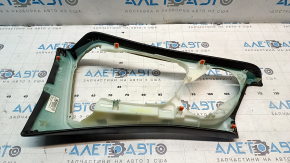 Dodge Challenger center console trim trim 15-23 rest, black leather, broken fastener