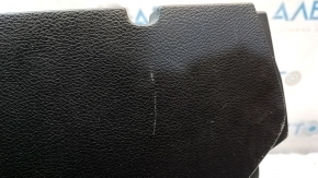 Left side center console trim for a 1920s Dodge Challenger, black, with cap, scratches