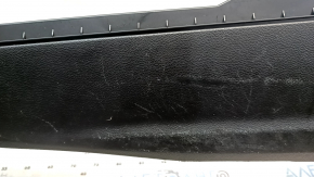 Left side center console trim for a 1920s Dodge Challenger, black, with cap, scratches