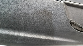 Right side center console trim for a 1995 Dodge Challenger, black, with a plug and cigarette lighter, scratches
