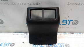 Rear center console trim for a 1920s Dodge Challenger, black, scratches