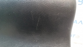 Rear center console trim for a 1920s Dodge Challenger, black, scratches