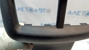 Rear center console trim for a 1920s Dodge Challenger, black, scratches