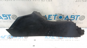 Subaru Legacy 15-19 center console trim, left side, black, scratches, broken fasteners