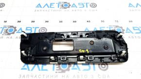 Mazda CX-9 16-23 front panel trim for monitor, with plug, black