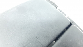 Mazda CX-9 16-23 leather armrest, black, with cup holders, worn leather