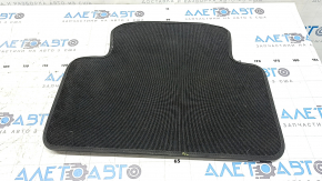 Rear left interior mat for Porsche Macan 15-23, cloth, black