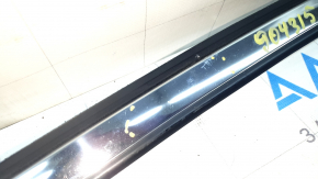 Upper front left door molding Mazda CX-9 16-23 chrome, butt