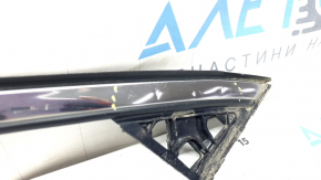 Upper front right door molding Mazda CX-9 16-23 chrome, bumps, dented