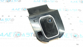 Shifter pad Mazda CX-9 16-23 black, scrap crepe, worn
