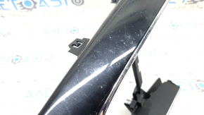 Mazda CX-9 16-19 center console trim, black, scratches, chrome peeling