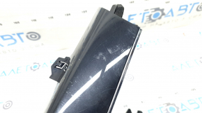 Mazda CX-9 16-19 center console trim, black, scratches, chrome peeling