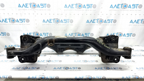 The rear subframe of the Audi A3 8V 15-18 4d AWD is rusty.
