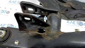The rear subframe of the Audi A3 8V 15-18 4d AWD is rusty.