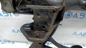 The rear subframe of the Audi A3 8V 15-18 4d AWD is rusty.