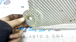 Central underbody protection for Porsche Macan 15-18 rear 3.0T, 3.6T creases, tears