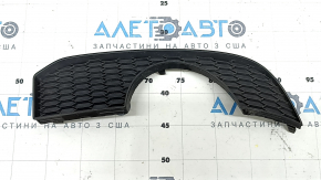 Right rear bumper lip trim for Audi A3 8V 17-20 S-line, with 2 single pipes, broken fasteners