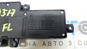 Audi A3 8V 15-20 black driver's seat control with buttons