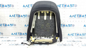 Driver's seat back upholstery for Audi A3 8V 15-20 4d, 5d, black leather, heated