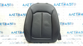 Audi A3 8V 15-20 4d, 5d passenger seat back upholstery, black leather, heated
