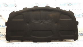 The hood insulation of the Audi A4 B9 17-25 has tears, abrasions, and scratches.