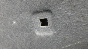 The hood insulation of the Audi A4 B9 17-25 has tears, abrasions, and scratches.