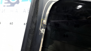 Rear window of Audi A4 B9 17-19, heated, non-factory tinted, scratches, broken contact