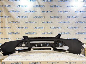 Front bumper bare Ford Escape MK3 13-16 prerest Under the parking brake and washers