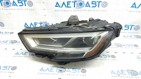 Left front headlight assembly for Audi A3 8V 17-20 LED with lower mount