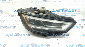 Right front headlight assembly for Audi A3 8V 17-20 LED with lower mount