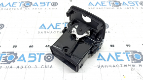 Audi A3 8V 15-20 center console air vent, black with chrome, for cigarette lighter