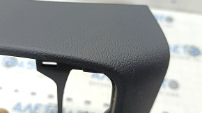 Audi A3 8V 15-20 rear center console trim, black, under the air vent, scratched