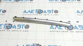 Door trim panel, rear right, Audi A3 8V 15-20 4d, 5d, with handle, black, scratched