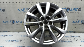 Wheel R18x8J ET45 Mazda CX-9 16-19, light curb, peeling chrome
