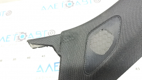Upper left front pillar trim for Audi A3 8V 15-20 4d, black