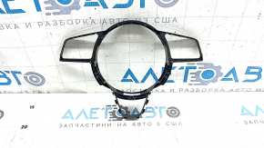 Audi A3 8V 17-20 black gloss steering wheel cover