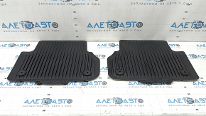 Set of floor mats for the Audi A3 8V 15-20 rubber, black