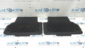 Set of floor mats for the Audi A3 8V 15-20 rubber, black