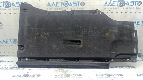 Left underbody protection for Audi A4 B9 17-25, torn, worn, dented