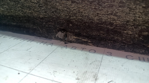 Left underbody protection for Audi A4 B9 17-25, torn, worn, dented