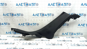 Right lower rear pillar trim for Audi A3 8V 15-20 4d, 5d, black, without airbag, scratches