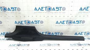 Inner left door sill trim for Audi A3 8V 15-20 4d, 5d, black, scratches