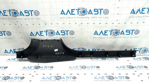 Right inner door sill trim for Audi A3 8V 15-20 4d, 5d, black, scratches