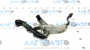 Audi A3 8V 15-20 1.8T, 2.0T turbocharger coolant pipe, second intake