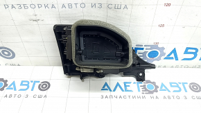 Right front panel air vent deflector Jeep Cherokee KL 19-22 black gloss, gray with chrome, cracked handle