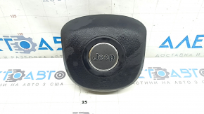 Jeep Cherokee KL 19-23 black steering wheel airbag for the driver