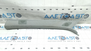 Upper left front pillar trim for Audi A4 B9 18-25 gray, Bang & Olufsen, needs cleaning, scratches