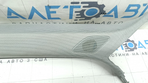 Upper left front pillar trim for Audi A4 B9 18-25 gray, Bang & Olufsen, needs cleaning, scratches