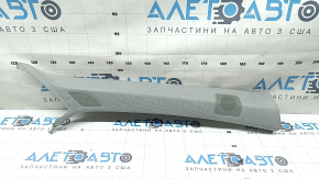 Upper right front pillar trim for Audi A4 B9 18-25 gray, Bang & Olufsen, needs cleaning, scratches